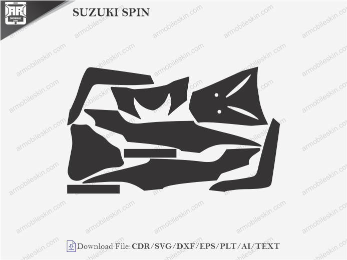 SUZUKI SPIN Wrap Skin Template