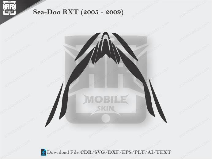 Sea-Doo RXT (2005 - 2009) Wrap Skin Template