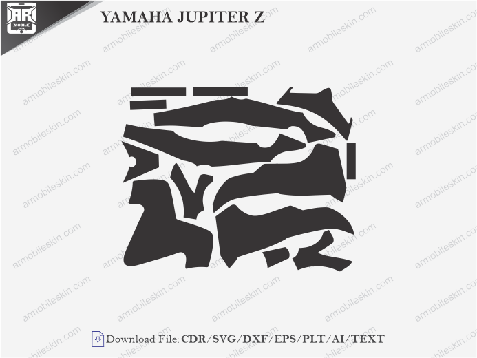 YAMAHA JUPITER Z Wrap Skin Template
