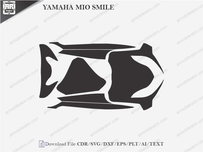 YAMAHA MIO SMILE Wrap Skin Template