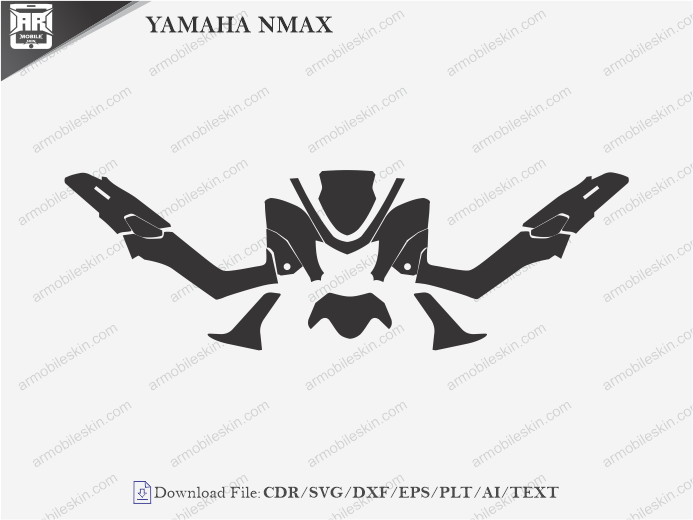 YAMAHA NMAX Wrap Skin Template
