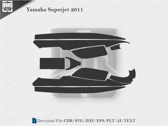 Yamaha Superjet 2011 Wrap Skin Template