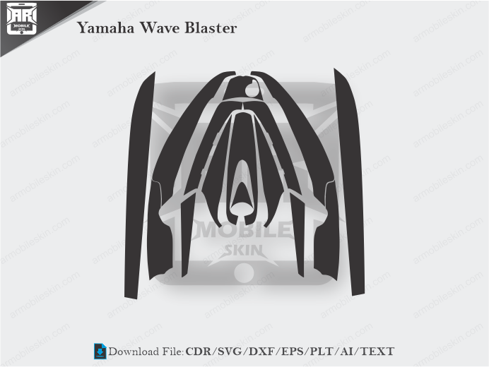 Yamaha Wave Blaster Wrap Skin Template