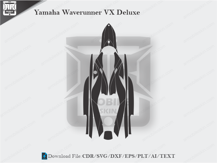 Yamaha Waverunner VX Deluxe Wrap Skin Template