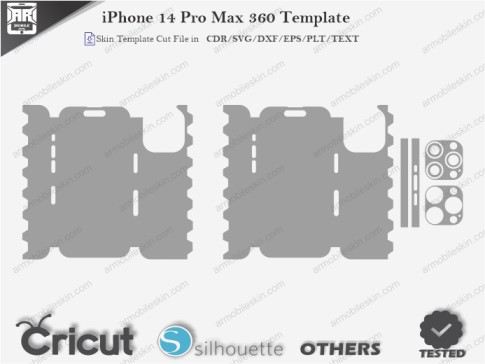 iPhone 14 Pro Max 360 Template