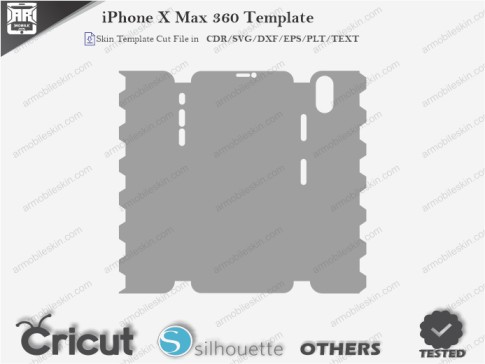 iPhone X Max 360 Template