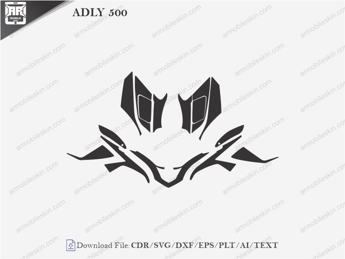 ADLY 500 PPF Cutting Template