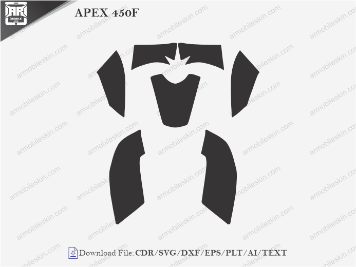 APEX 450F Vinyl Wrap Template