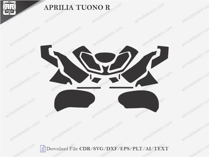 APRILIA TUONO R (2006) PPF Cutting Template
