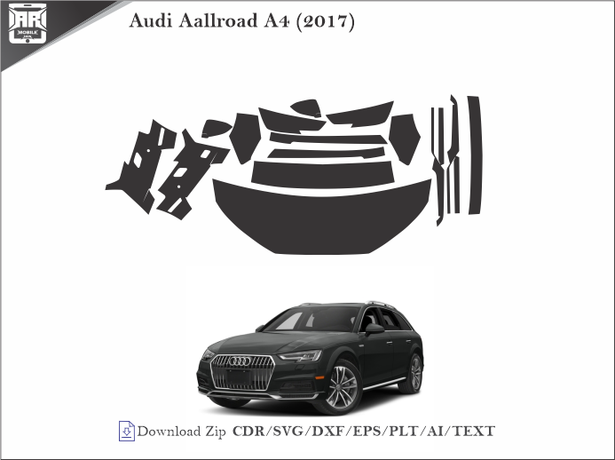 Audi Aallroad A4 (2017) Car PPF Template