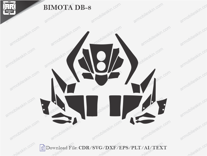 BIMOTA DB-8 (2015) PPF Cutting Template