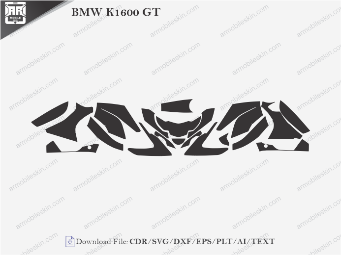 BMW K1600 GT PPF Cutting Template