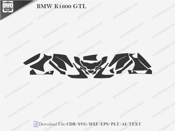 BMW K1600 GTL PPF Cutting Template