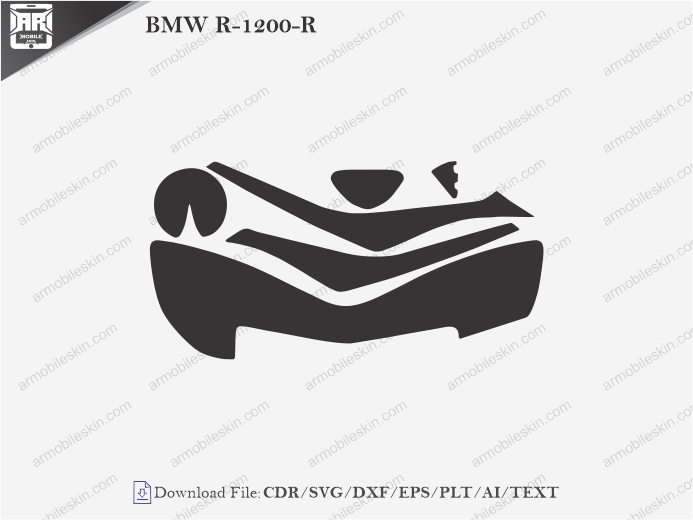 BMW R-1200-R PPF Cutting Template