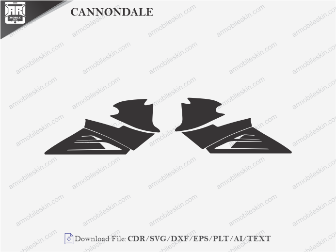CANNONDALE Vinyl Wrap Template