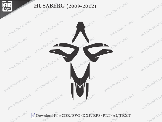 HUSABERG (2009-2012) Vinyl Wrap Template