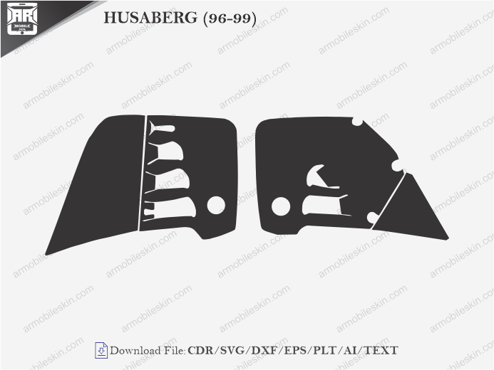 HUSABERG (96-99) Vinyl Wrap Template