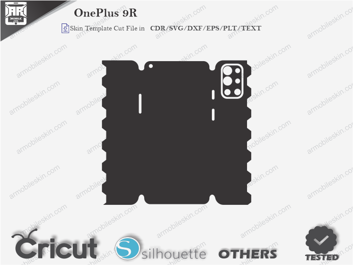 OnePlus 9R Skin 360 Template