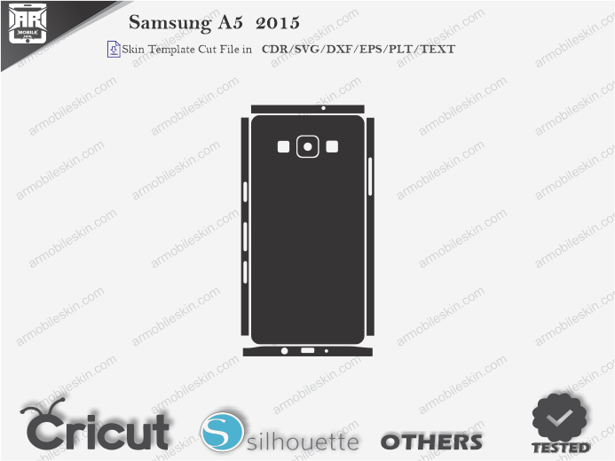Samsung A5 2015 Skin Template Vector