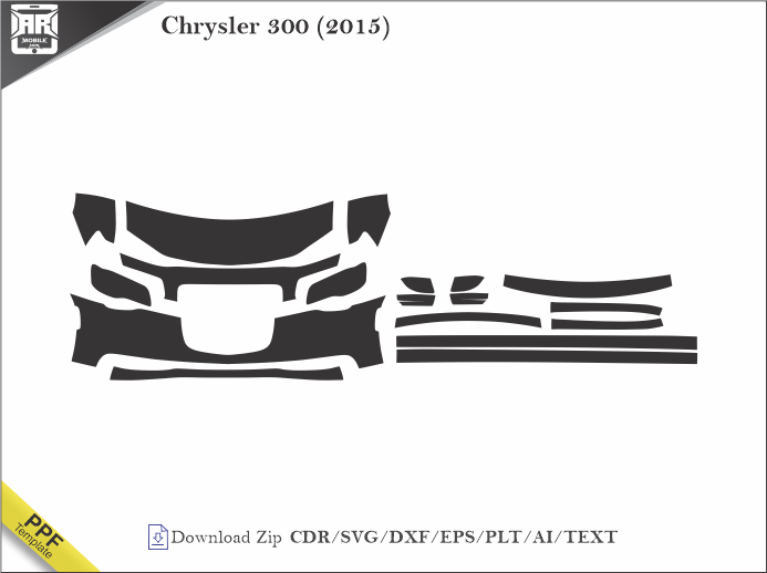 Chrysler 300 (2015) Car PPF Template
