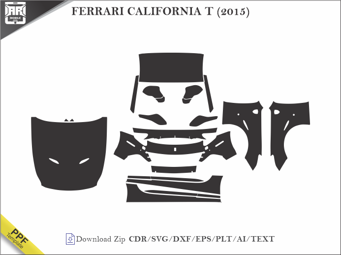 FERRARI CALIFORNIA T (2015) Car PPF Template