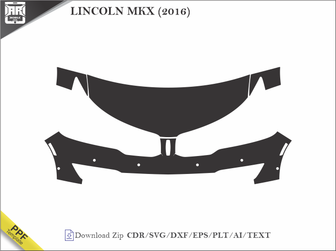 LINCOLN MKX (2016) Car PPF Template