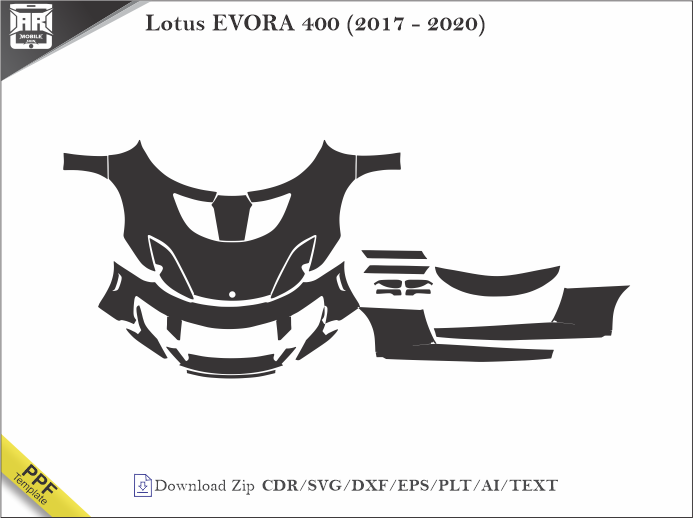 Lotus EVORA 400 (2017 - 2020) Car PPF Template