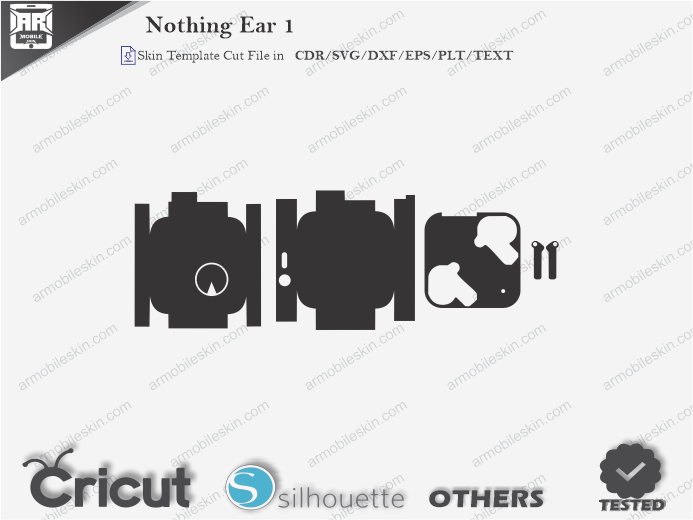 Nothing Ear 1 Skin Template Vector