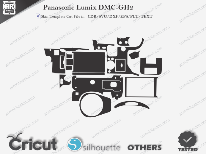 Panasonic Lumix DMC-GH2 Skin Template Vector