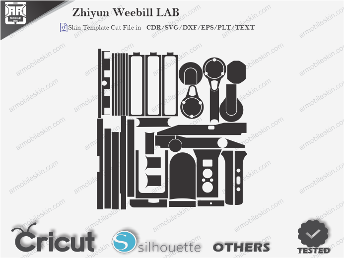 Zhiyun Weebill LAB Skin Template Vector