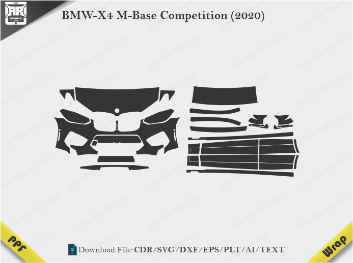 BMW-X4 M-Base Competition (2020) Car PPF Template