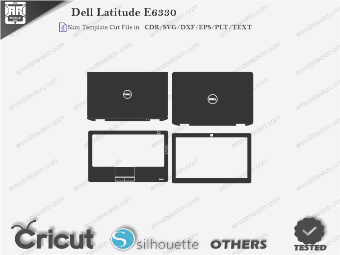 Dell Latitude E6330 Skin Template Vector