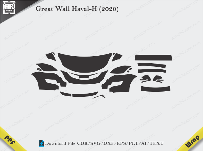 Great Wall Haval-H (2020) Car PPF Template