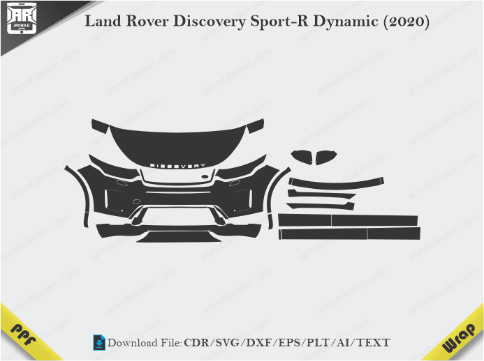 Land Rover Discovery Sport-R Dynamic (2020) Car PPF Template