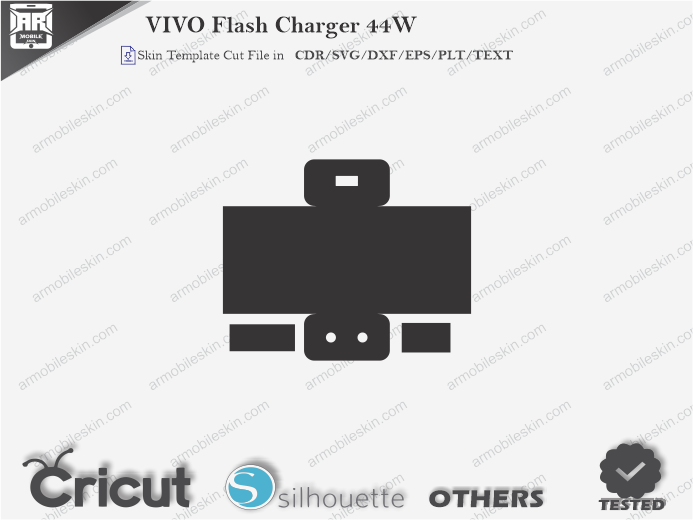 VIVO Flash Charger 44W Skin Template Vector