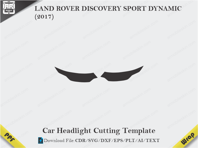 LAND ROVER DISCOVERY SPORT DYNAMIC (2017) Car Headlight Template