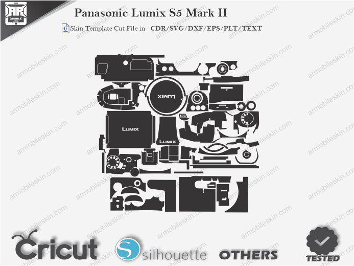 Panasonic Lumix S5 Mark II Skin Template Vector