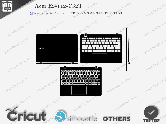 Acer E3-112-C52T Skin Template Vector
