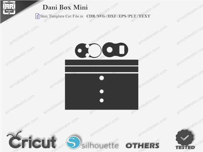Dani Box Mini Skin Template Vector