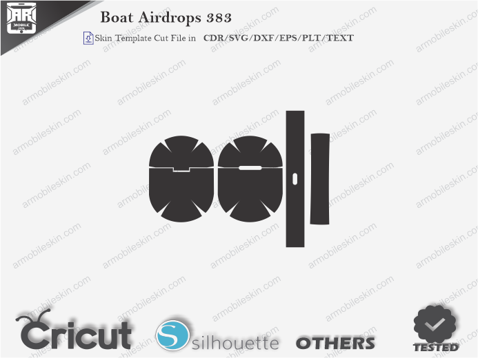 Boat Airdrops 383 Skin Template Vector