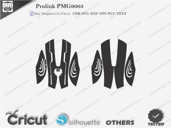 Prolink PMG9003 Mouse Skin Template Vector
