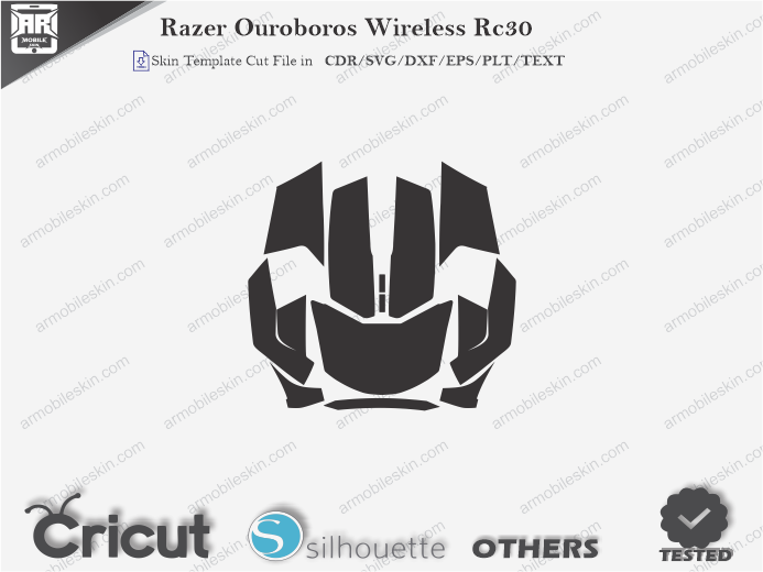 Razer Ouroboros Wireless RC30 Skin Template Vector
