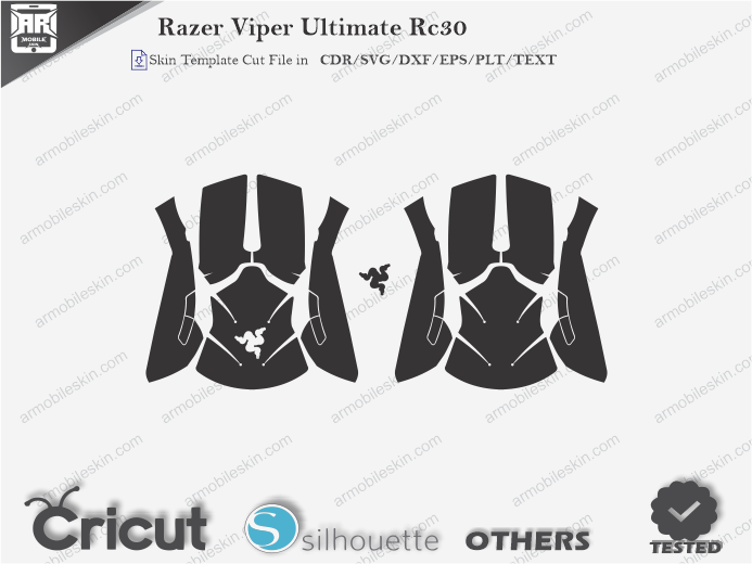 Razer Viper Ultimate RC30 Skin Template Vector
