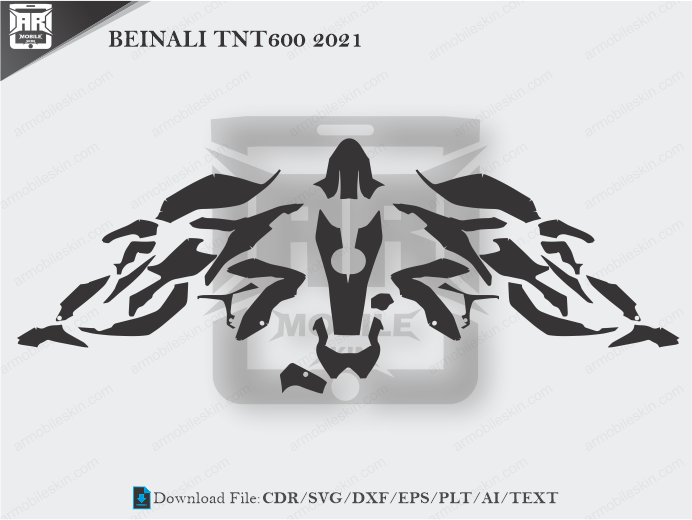 BEINALI TNT600 2021 Vinyl Wrap Template