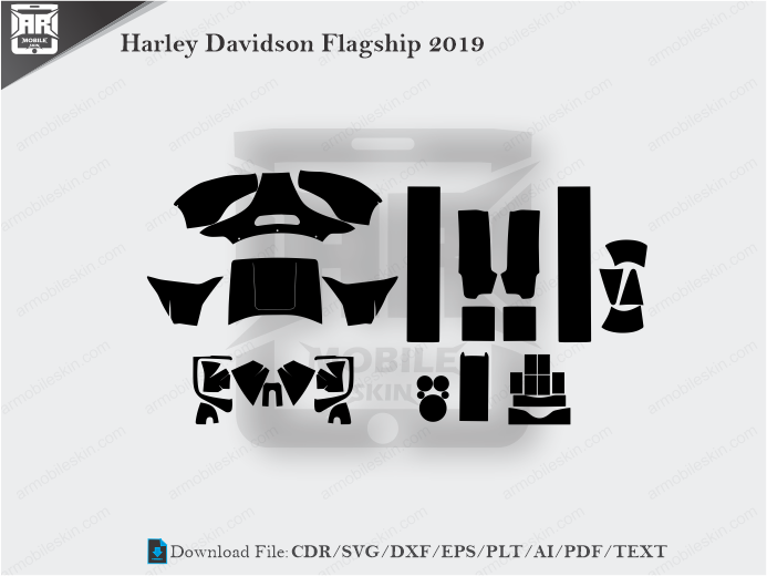 Harley Davidson Flagship 2019 Wrap Skin Template