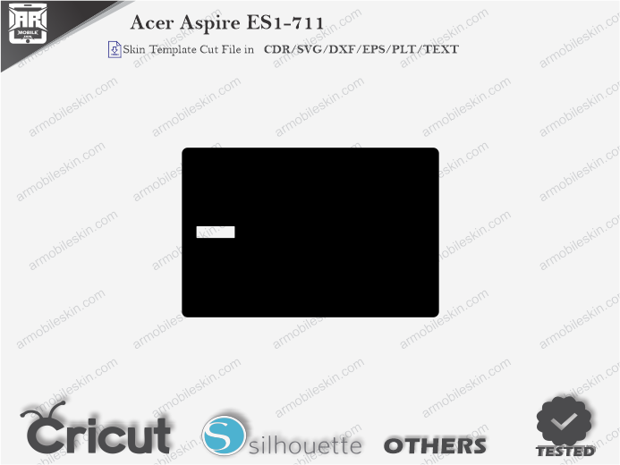 Acer Aspire ES1-711 Skin Template Vector