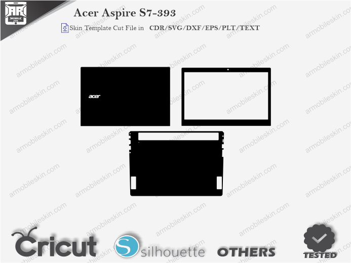 Acer Aspire S7-393 Skin Template Vector