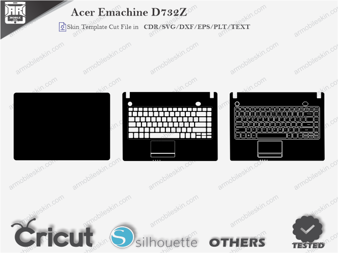 Acer Emachine D732Z Skin Template Vector