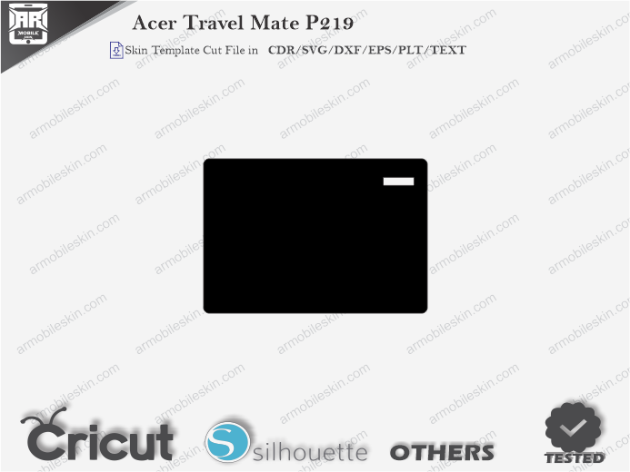 Acer Travel Mate P219 Skin Template Vector
