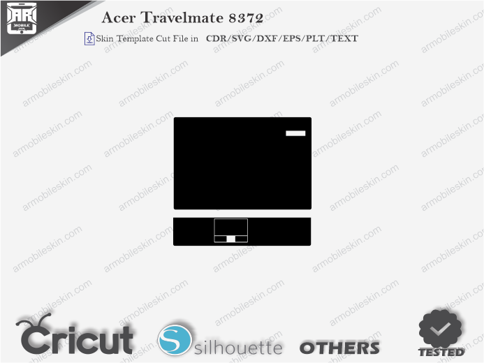 Acer Travelmate 8372 Skin Template Vector